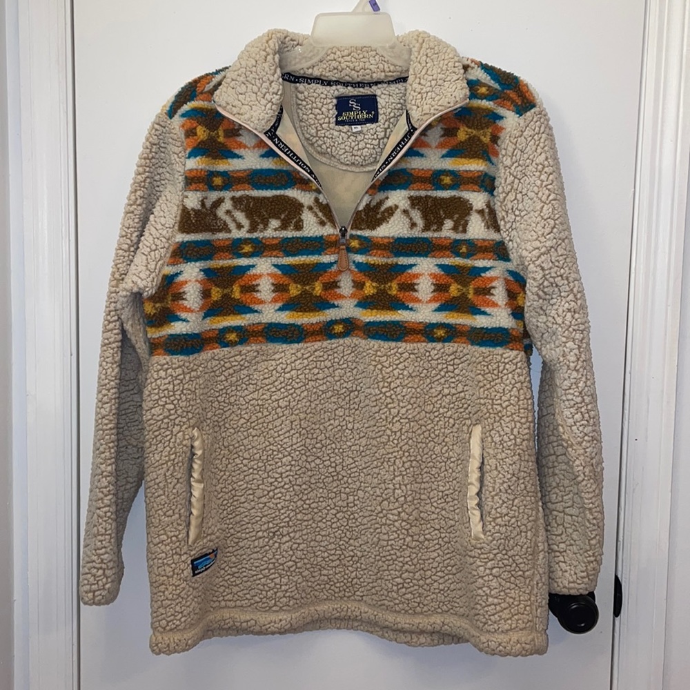 COPY - GUC Simply Southern sherpa pullover